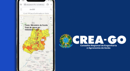 Mapa do Goiás indica pontos de contaminação por coronavírus