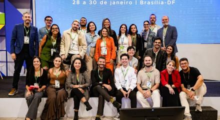 Parte da equipe responsável pelo sucesso do 15º Encontro de Líderes