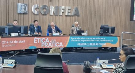 Ceep reunida em Brasíla na abertura do primeiro Encontro Regional de Ética com especialistas da região Centro-Oeste