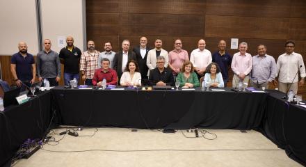 Participantes reunidos em Brasília