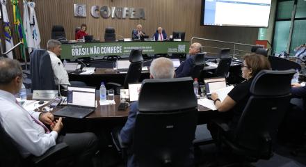 Em plenária conduzida pelo vice-presidente eng. ftal. Nielsen Christianne, no período da tarde, Confea apresentou manifestação contrária a projeto de lei que impede a atuação de engenheiros agrônomos na Zootecnia, entre questões referentes ao orçamento para o próximo exercício