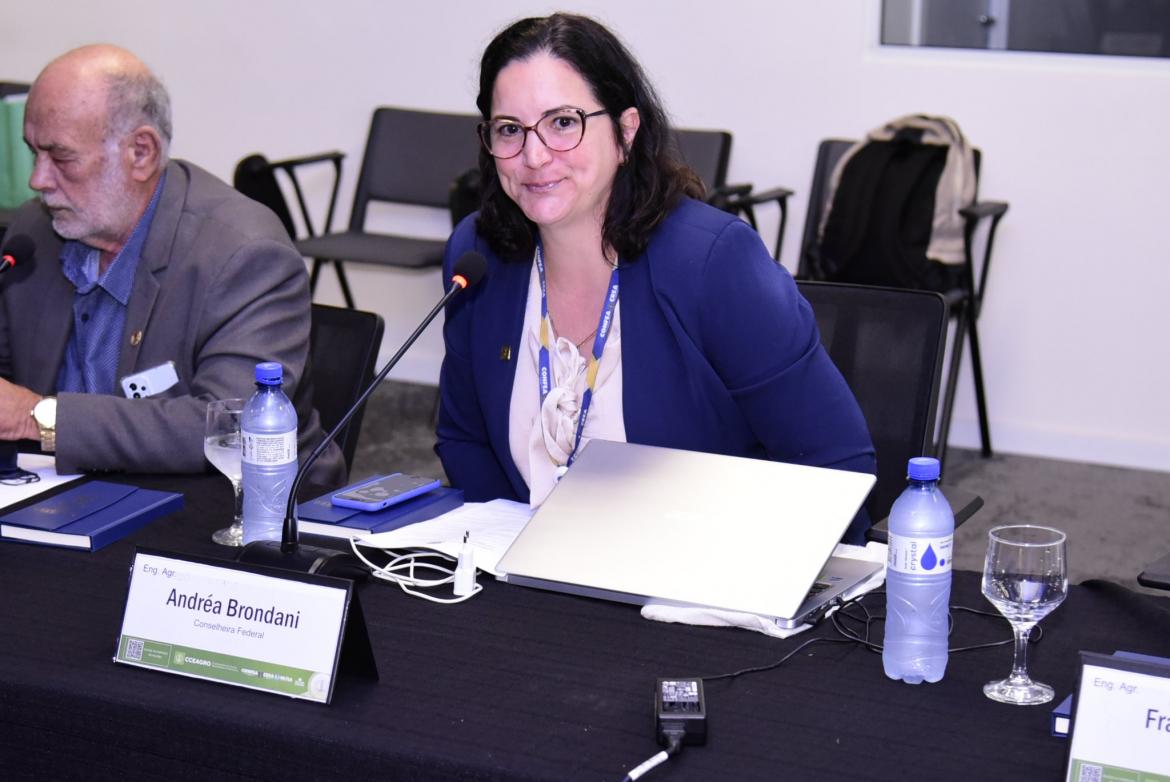 Conselheira federal Andréa Brondani