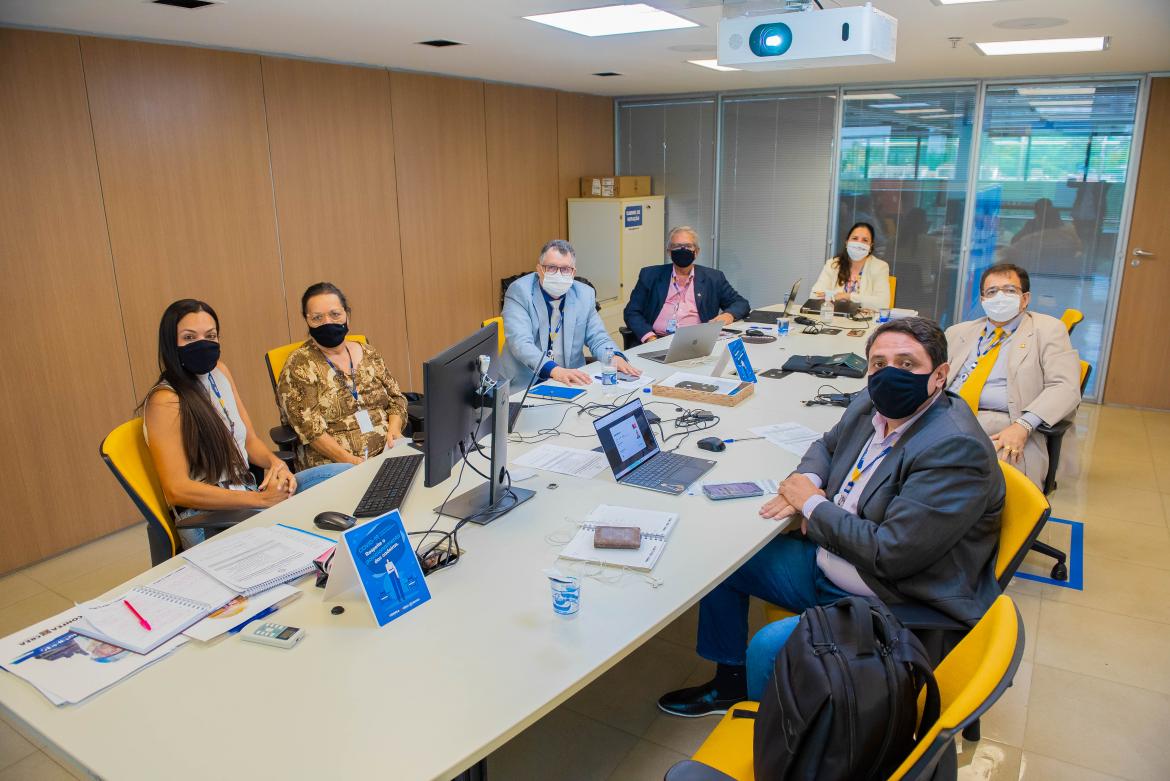 Comissão do Mérito reunida em Brasília: definições para a 77ª Soea, que marcará o retorno ao formato presencial em Goiânia, no mês de outubro