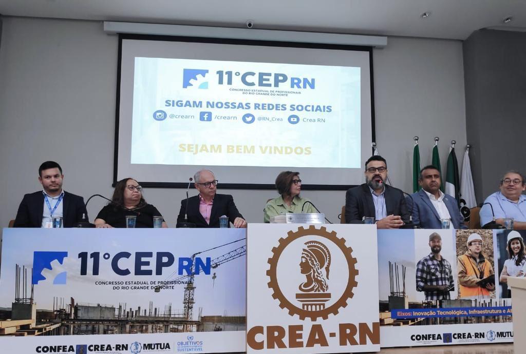 Gerente de Planejamento do Confea, Edson Mello também acompanhou os CEPs