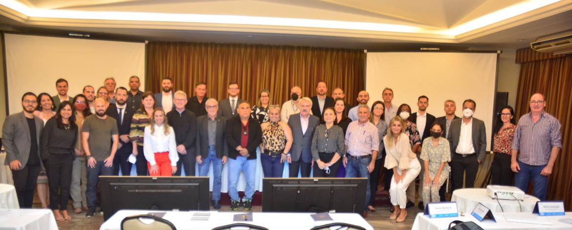 Participantes do I Encontro Nacional das Comissões de Renovação do Terço do Sistema Confea/Crea e Mútua