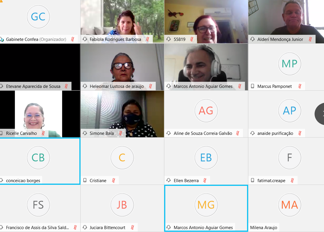 Encontro Técnico Virtual de Atendimento da Região Nordeste
