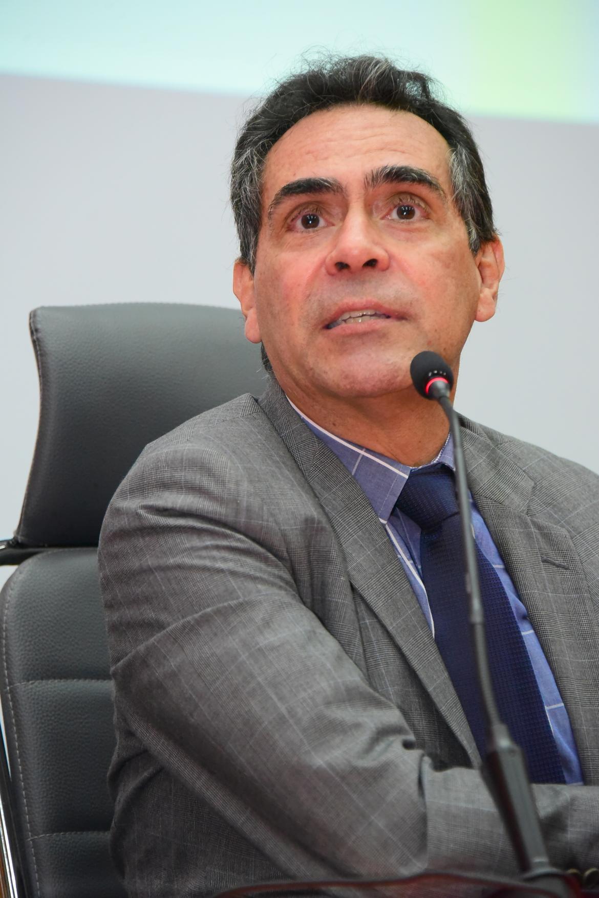 Gerente-geral da Mútua, eng. civ. Marcelo Linguitte