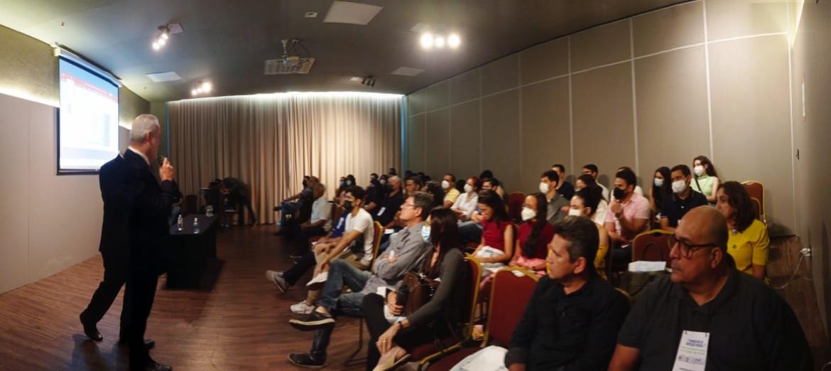 A Perícia Judicial no Código de Processo Civil foi o tema da palestra do engenheiro agrônomo Carlos Augusto Arantes, do Ibape-RS