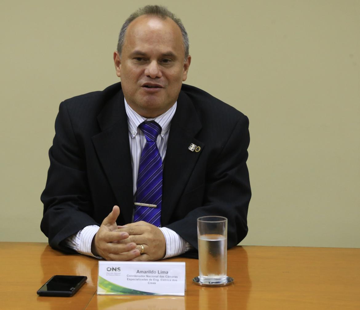 Coordenador da CCEEE, eng. eletric. Amarildo Almeida Lima