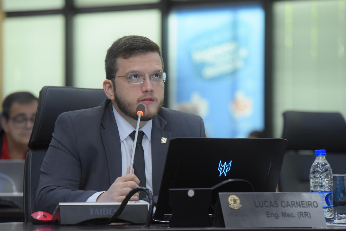 Coordenador da Conp, eng. mec. Lucas Carneiro