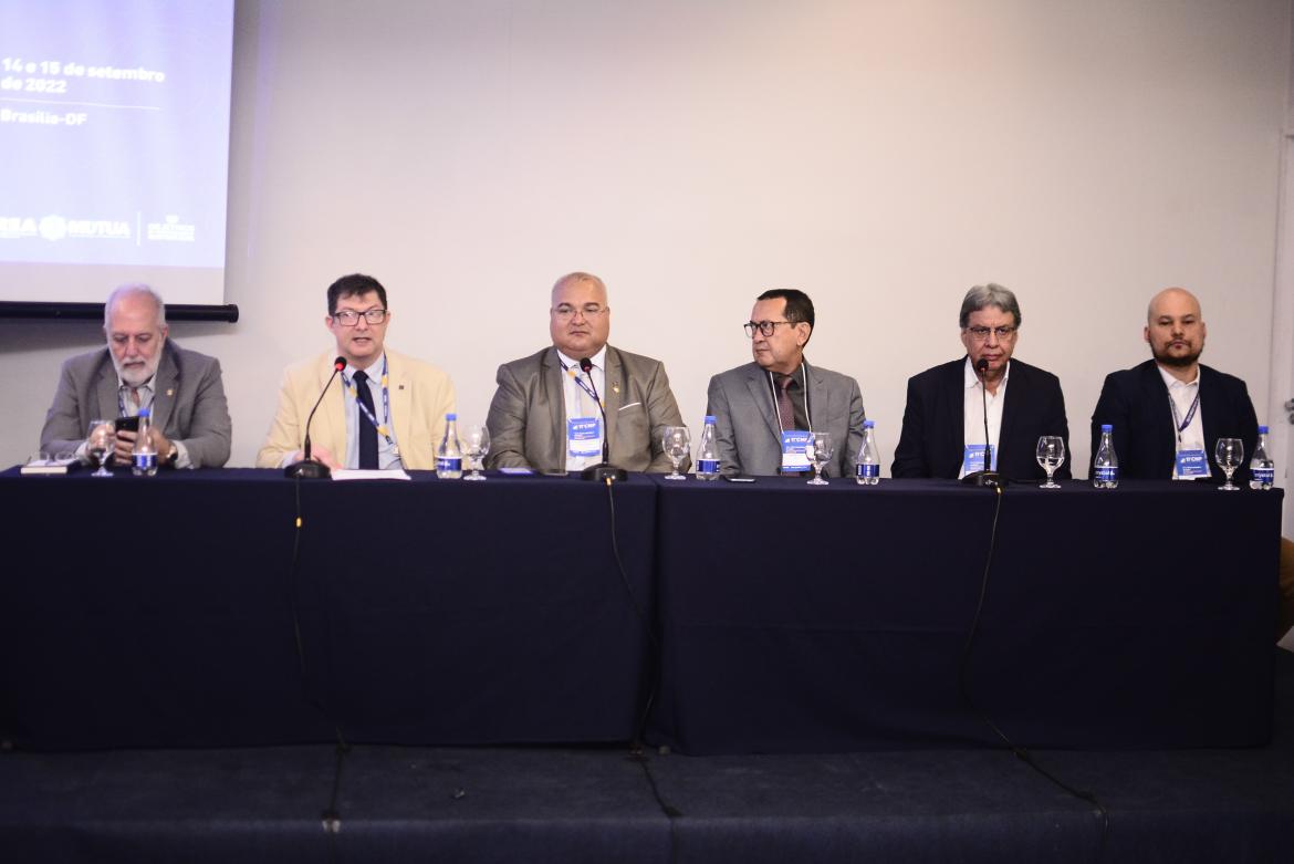 Mesa de trabalhos da abertura da sistematização de propostas para o CNP