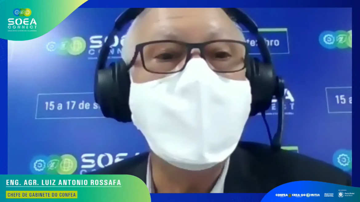 Chefe de gabinete do Confea, eng. agr. Luiz Antonio Rossafa