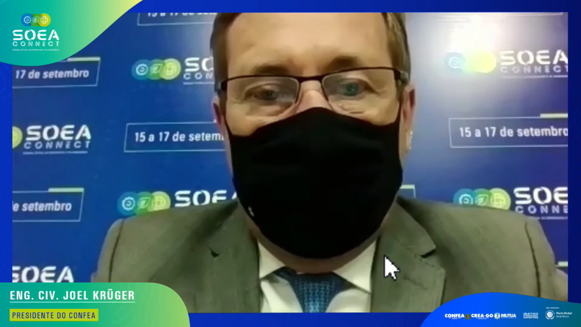 Soberania nacional é destacada pelo Presidente do Confea, Joel Krüger