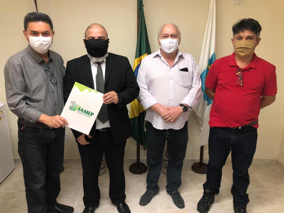 reunião no crea-pa com famep