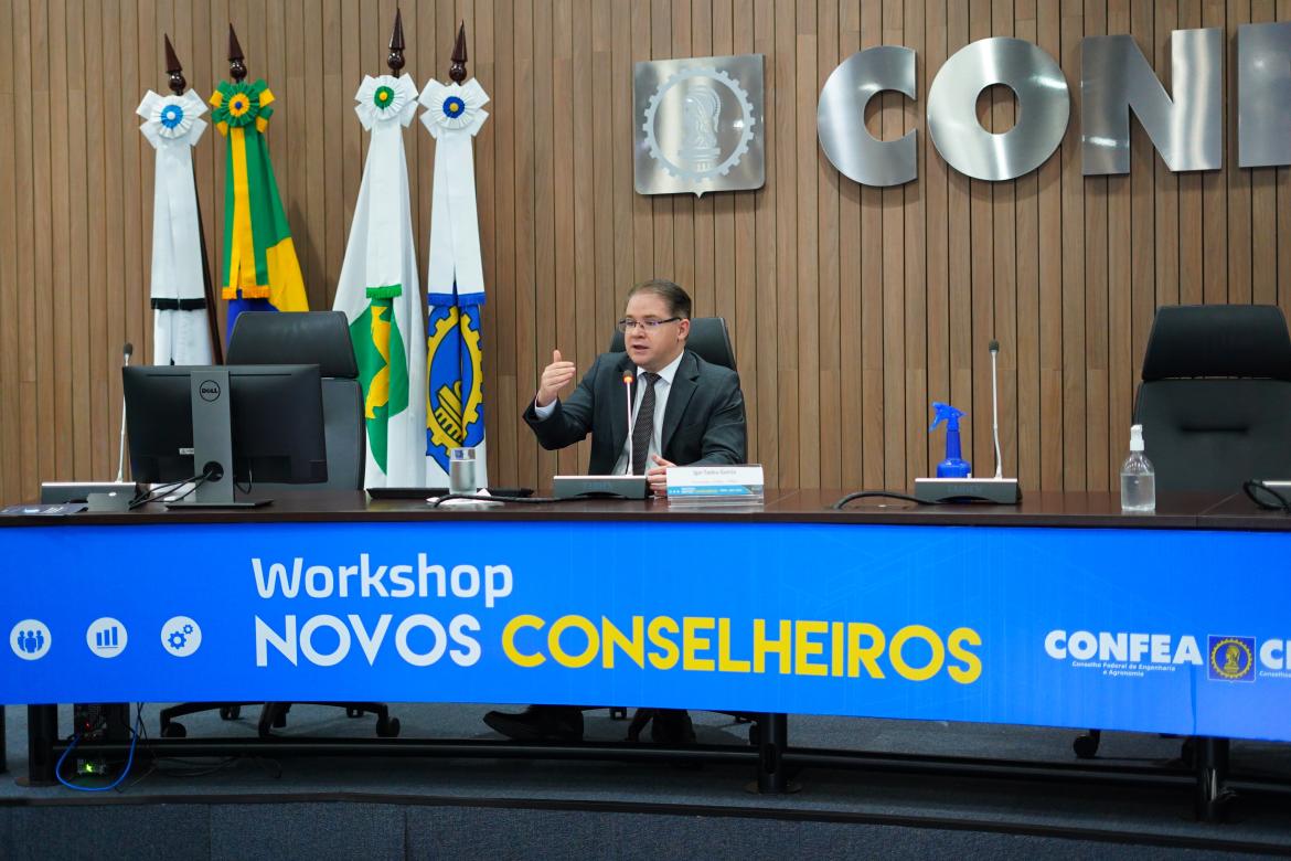 Procurador Jurídico do Confea, Igor Garcia