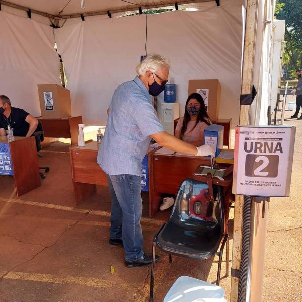 Eleições em tendas no Crea-DF