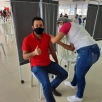 Presidente do Crea-MA, Luis Plécio: vacinação no terceiro dia
